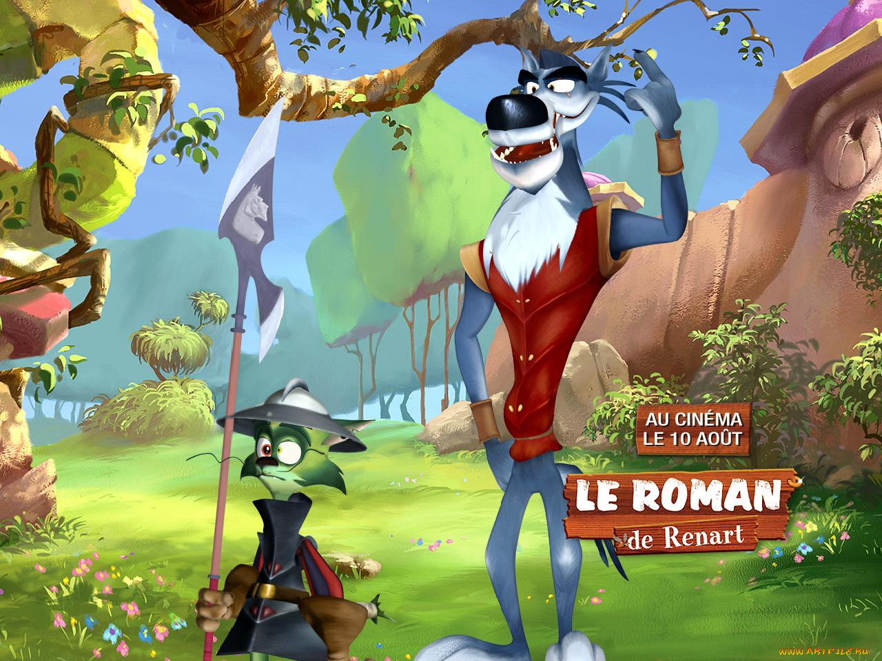 le, roman, de, renart, 